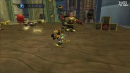 une photo d'Ã©cran de Ratchet et Clank sur Sony Playstation 2